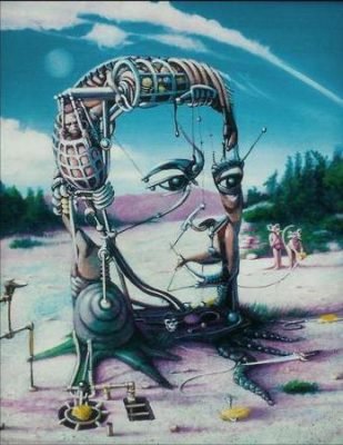 Painting by Andre Breton
